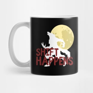 Shift Happens Werewolf Moon Mug